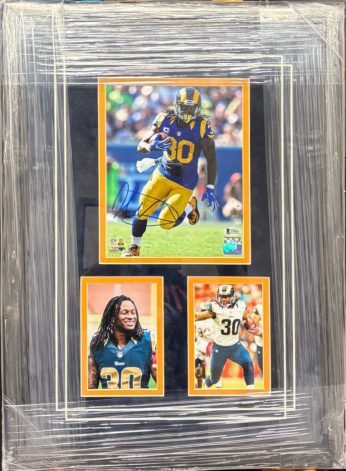 Todd Gurley Autographed Signed Los Angeles Rams Rams Hand Auto Commemorative - BAS i39010 