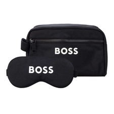 Image of Boss Logo Travel Wash Bag SetOne Size Black GT18706