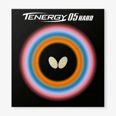 Butterfly TENERGY 05 HARD Red 1.9tk 3pc Set Table Tennis Rubber 06030 Japan Made