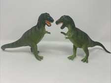 1988 Safari Ltd Carnegie Tyrannosaurus Rex T-Rex Dinosaur Figures Includes 2 