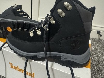 NEW Timberland MT Maddsen WP Warm Lined Black Nubuck Boots TB0A42TW015 Women 5.5
