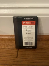 At-A-Glance 2026 Calendar Planner Weekly New Year Pocket 74-01-05 Leather