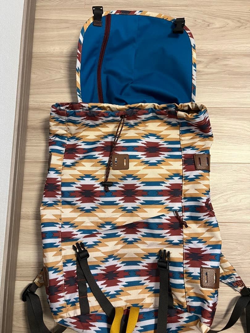 Patagonia Native Pattern Nylon Backpack, Good Con… - image 3