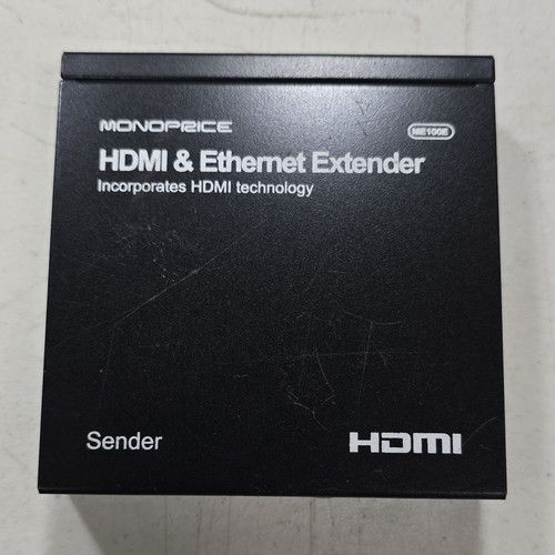 Monoprice ME100E HDMI Ethernet Extender Sender HDBaseT Point-to-Point