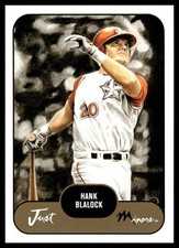 Hank Blalock 2002 Just Prospects #4 Rangers MLB READ FREE SHIPPING AutographDen