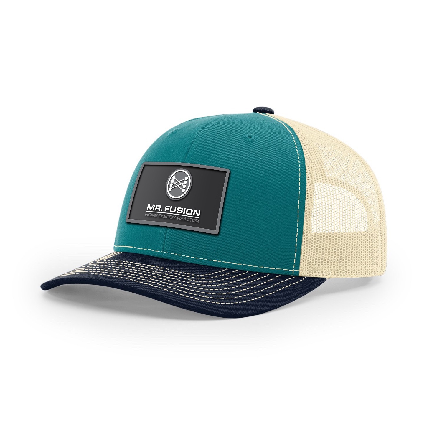 Turquoise/Beige/Navy