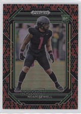 2023 Panini Prizm Draft Picks Snakeskin Prizm Noah Sewell #191 0c6