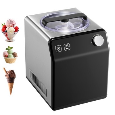 2Qt Automatic Ice Cream Maker Machine Electric Yogurt Gelato Maker 4 Modes Home