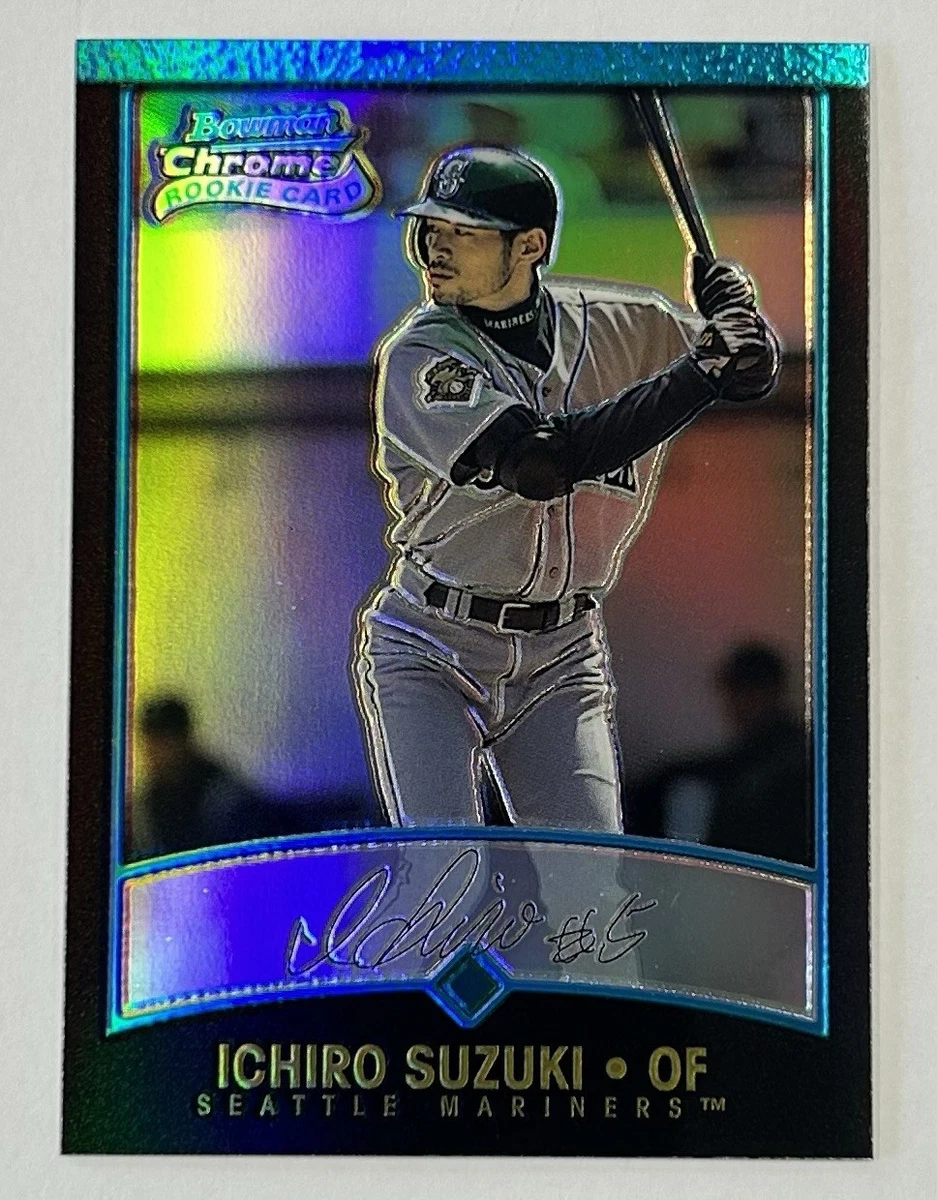 Bowman Ichiro Suzuki Rookie Baseball Sports Trading Cards