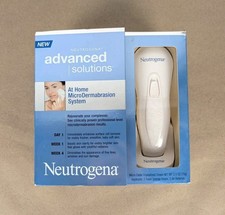NIB Neutrogena Advanced Solutions At Home Micro Dermabrasion System NEW BATTERY