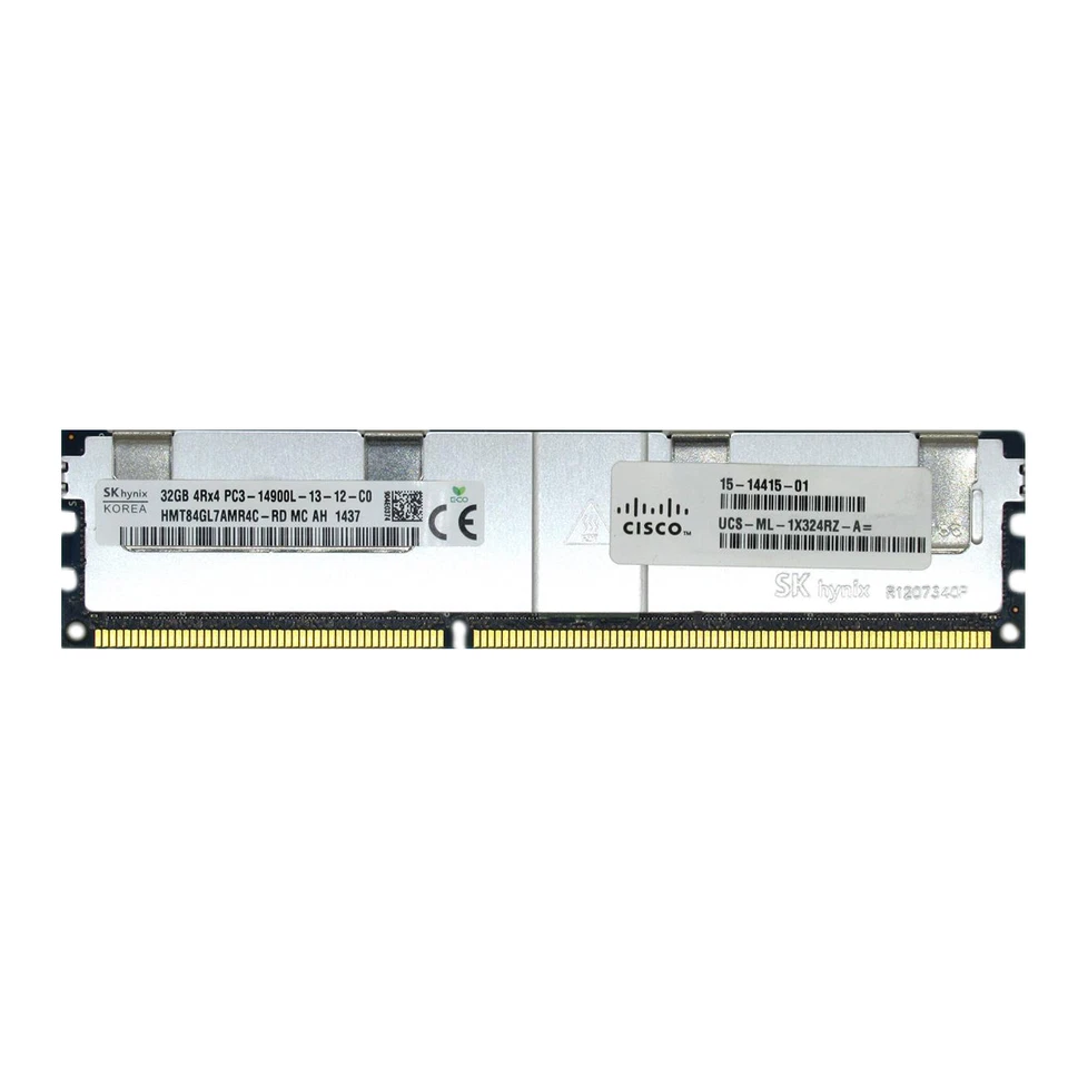 HMT84GL7AMR4C-RD - Hynix 32 GB DDR3-1866 LRDIMM PC3-14900R 4Rx4 Server RAM