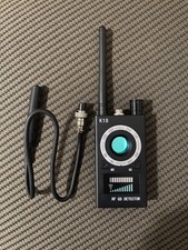 K18S RF Signal Detector Bug Anti-LENS Detector Camera GSM Audio Finder GPS Scan