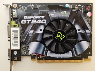 XFX GEFORCE GT 240 WITH 512MB GT240 VIDEO CARD 