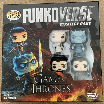 Funko Pop! Game of Thrones Funkoverse Brettspiel 4 Figuren Base Set Spiele