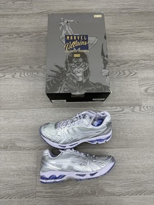 ASICS Gel-Kayano 14 Kith Marvel Villains Silver Surfer Opened Box