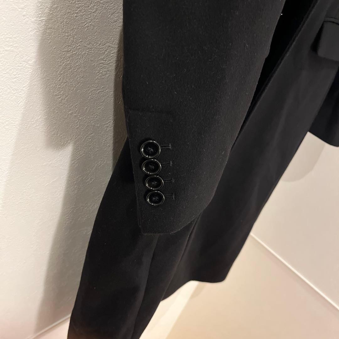 Burberry Chesterfield Coat, Black, Men's, Size M  thumbnail 10