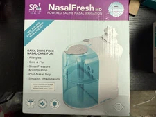 NASALFRESH MD Dual Powered Nasal Sinus Irrigation System Rinse Wash w/30 Packet