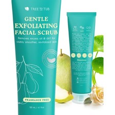 Gentle Exfoliating Face Wash - Biodegradable Micro-Exfoliators  Salicylic Acid