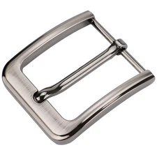 1.5 Inches (38-40 Mm) Belt Buckle Single Prong Square Replacement Buckle for Men