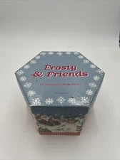 12 Frosty & Friends Snowman Christmas Tree Ornaments Xmas 1996 C & F Enterprises