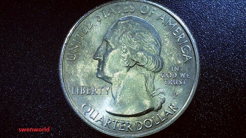 2018 P ATB Georgia Everglades Quarter Error! Die CHiP - Picture 4 of 8