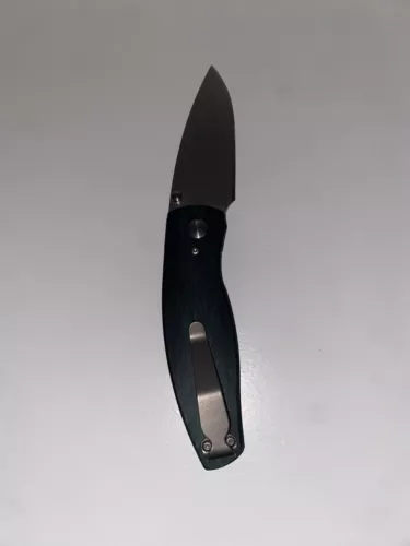 TRM Neutron 2 Linerlock Premium Ocean Blue Tek-wood 30 w/ 2 extra $70 scales new
