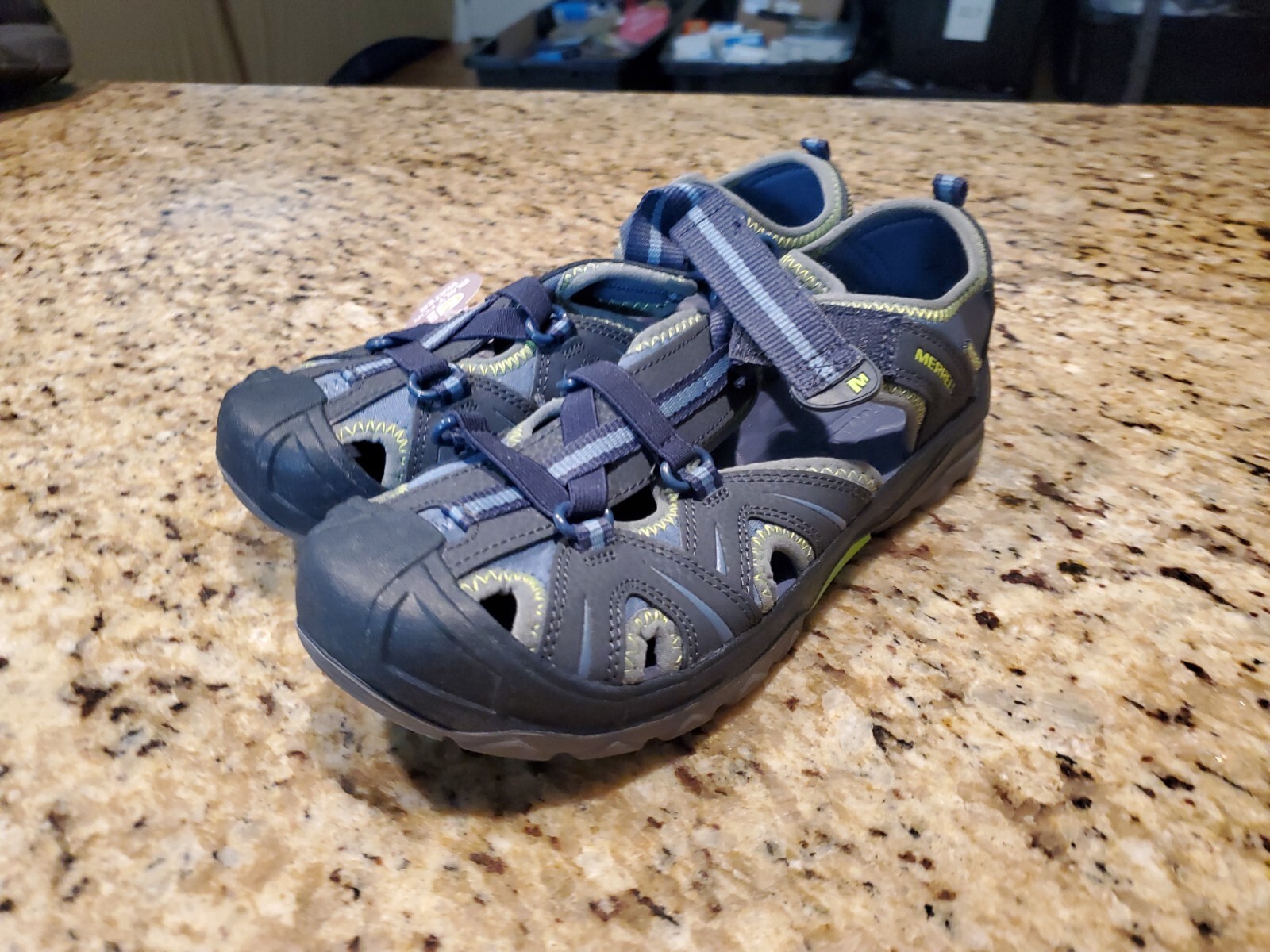 Sandali da trekking impermeabili da uomo Merrell taglia 7 0 W US