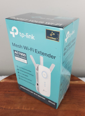 TP-Link RE550 AC1900 Wireless Dual Band Wi-Fi Range Extender Booster NEW SEALED