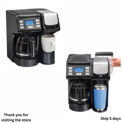 Hamilton Beach - FlexBrew Trio Coffee Maker - Black - Black