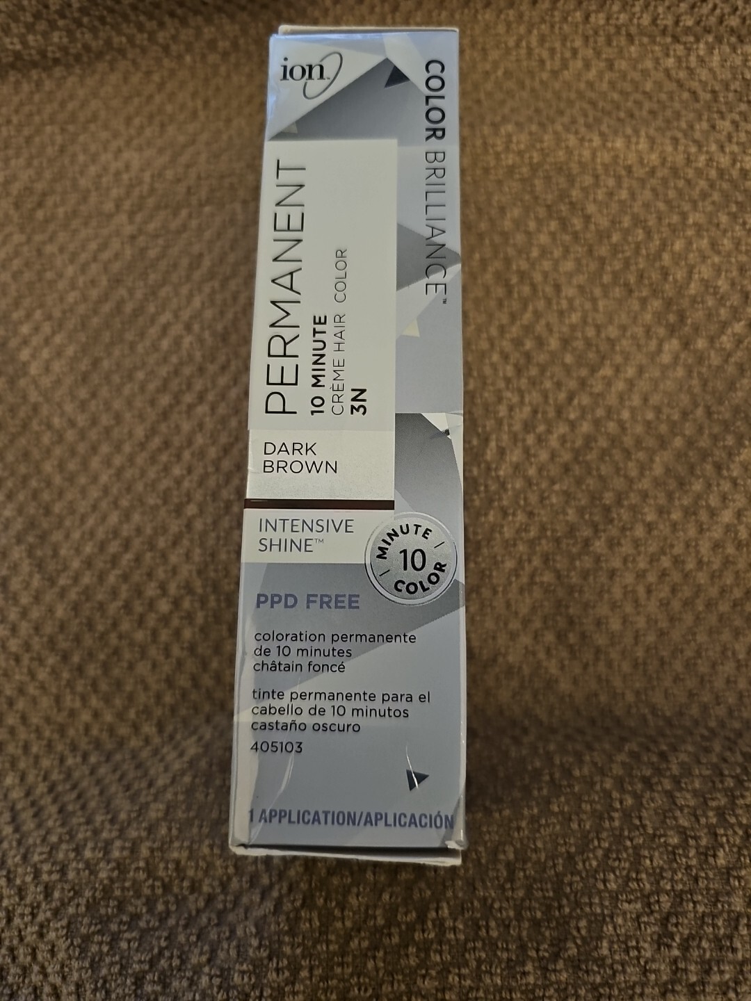 Brilliance Permanent Creme Hair Color 2.05 Oz Dark Brown 3n 