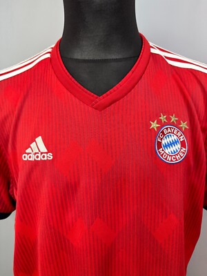 BAYERN MUNICH 2018 2019 HOME SHIRT FOOTBALL SOCCER JERSEY ADIDAS