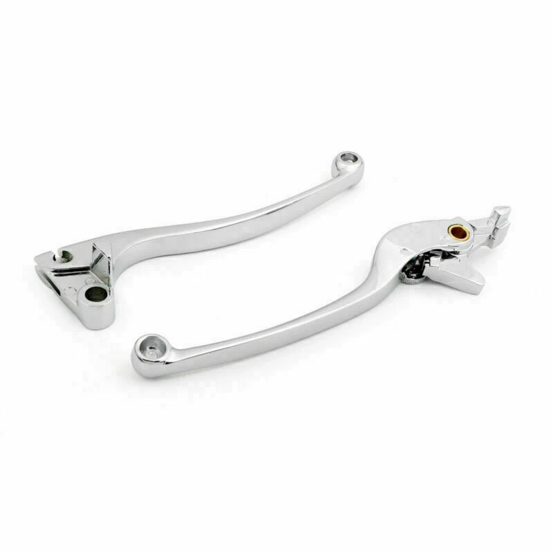 Brake Clutch Levers Fit Kawasaki ZX6R ZX9R ZX10R ZX12R Chrome US Foto 3 de 4