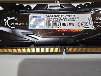 ✓✓ G.SKILL Flare X 32GB (2x16GB) 3200 MHz *14-14-14-34