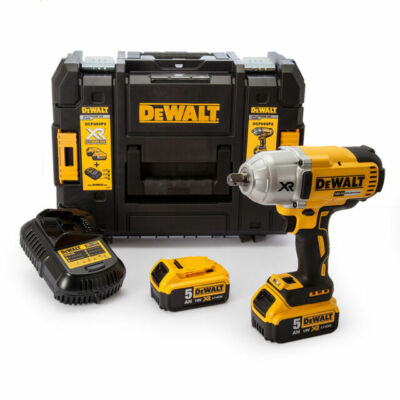 Dewalt DCF899P2 18V 950Nm Schlagschrauber mit 2 XR 5Ah Li-Ion Akkus,...