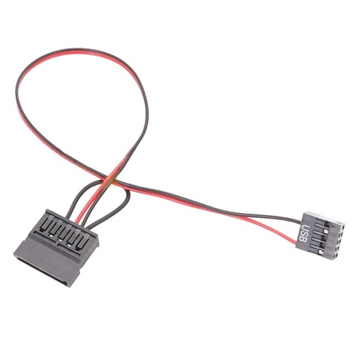 Powerful 239 USB to Power Cord USB 9pin Female to Double 15pin Male - Afbeelding 8 van 8