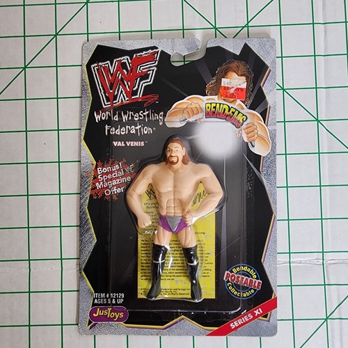 1999 WWF JusToys Bend-Ems Val Venis Series XI 11 W...