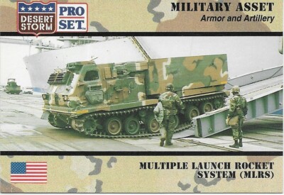 91 Desert Storm #204 Military Asset - MULTIPLE LAUNCH ROCKET SYSTEM | eBay
