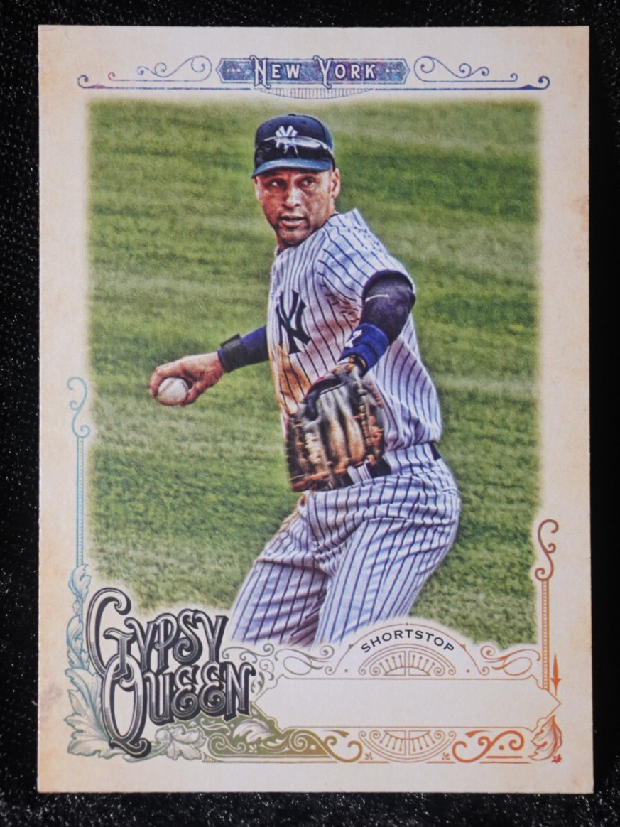DEREK JETER—2017 Topps Gypsy Queen No Name Plate SP Insert #303