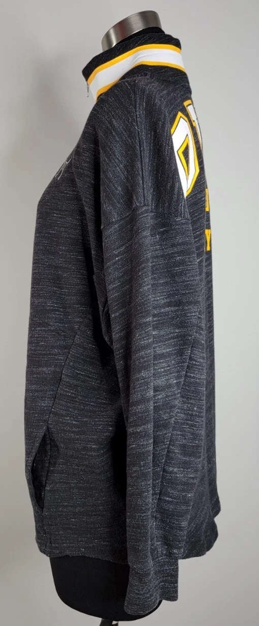 victoria-secret-vs eighty six dog 1/4 zip high neck sweatshirt