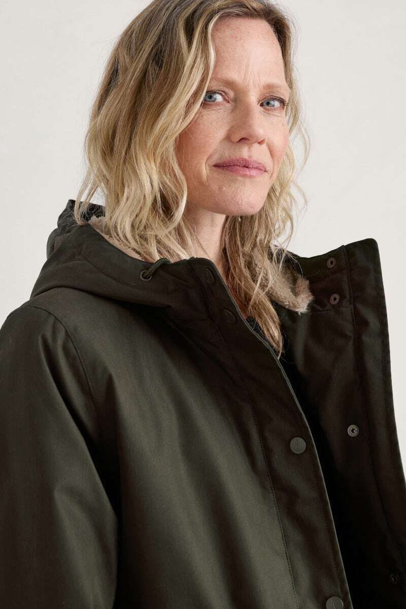 Seasalt Women's Coat green Plant Hunter Waterproof Coat Petite