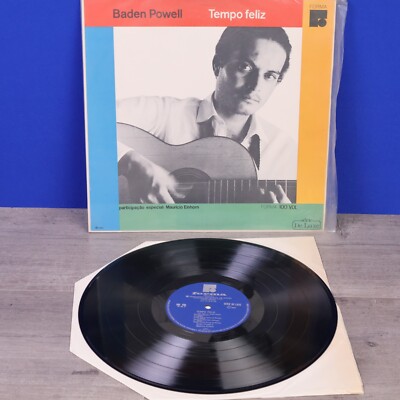 Baden Powell Tempo Feliz LP | Forma 100 VDL | Brazilian Bossa Nova Jazz Album VG