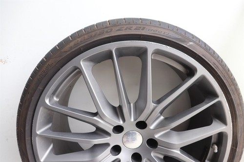 Maserati Ghibli M157 2015 21" x 10.5" ET45 Rear Wheel Rim 670011859 J246 #2 - Picture 2 of 14