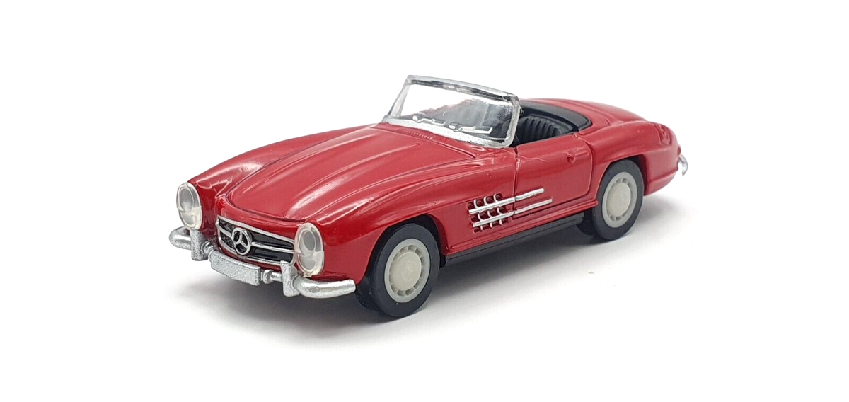 Georgia 1/72 MERCEDES BENZ 300SL ROADSTER RED 300 sl diecast car