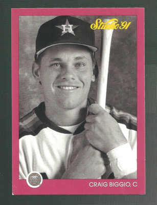 1991 Studio - #173 Craig Biggio