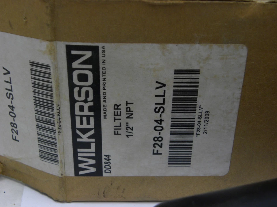 NEW Wilkerson F28-04-SLLV Pneumatic Particulate Filter  1/2 NPT Port - Image 3 of 3