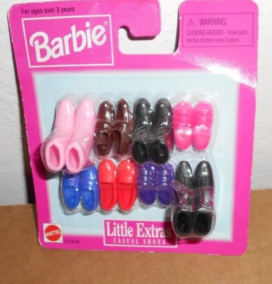 barbie little extras shoes