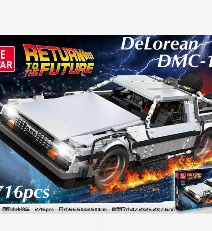 Lego Back to the Future DeLorean DMC-12 10300 F/S FEDEX