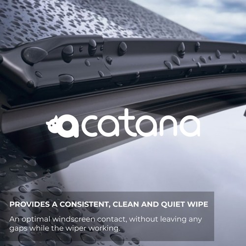 Wiper Blades for Proton Satria Neo 2007 - 2011 Front Pair 20" + 18" Windscreen - Picture 9 of 10