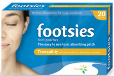 Footsies Japanese Detox Foot Pads Tranquility Patches : Detox Whilst You Sleep