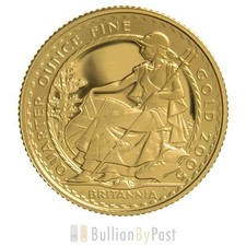 2005 Quarter Ounce Proof Britannia Gold Coin